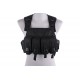 Commander Chest Rig Tactical Vest - Black (GFT)